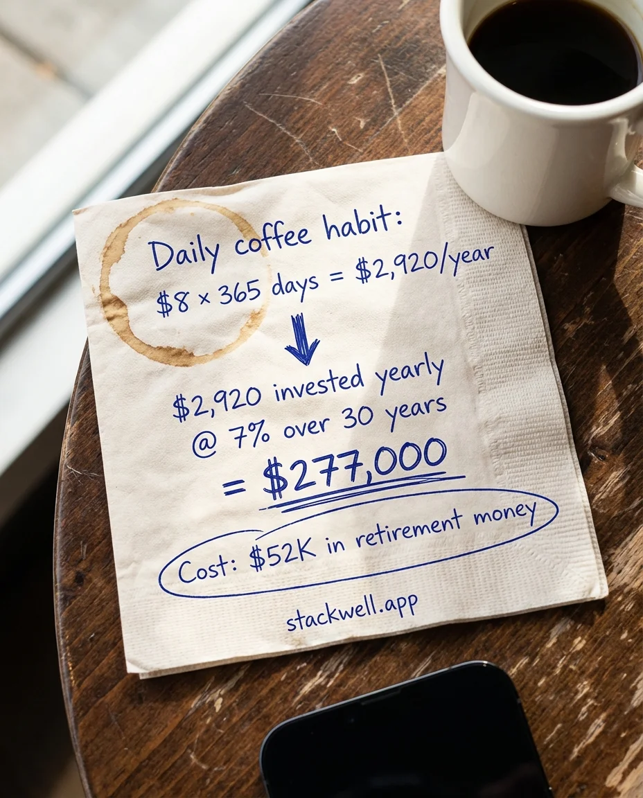 Stackwell Napkin Math ad — This napkin math will haunt you.