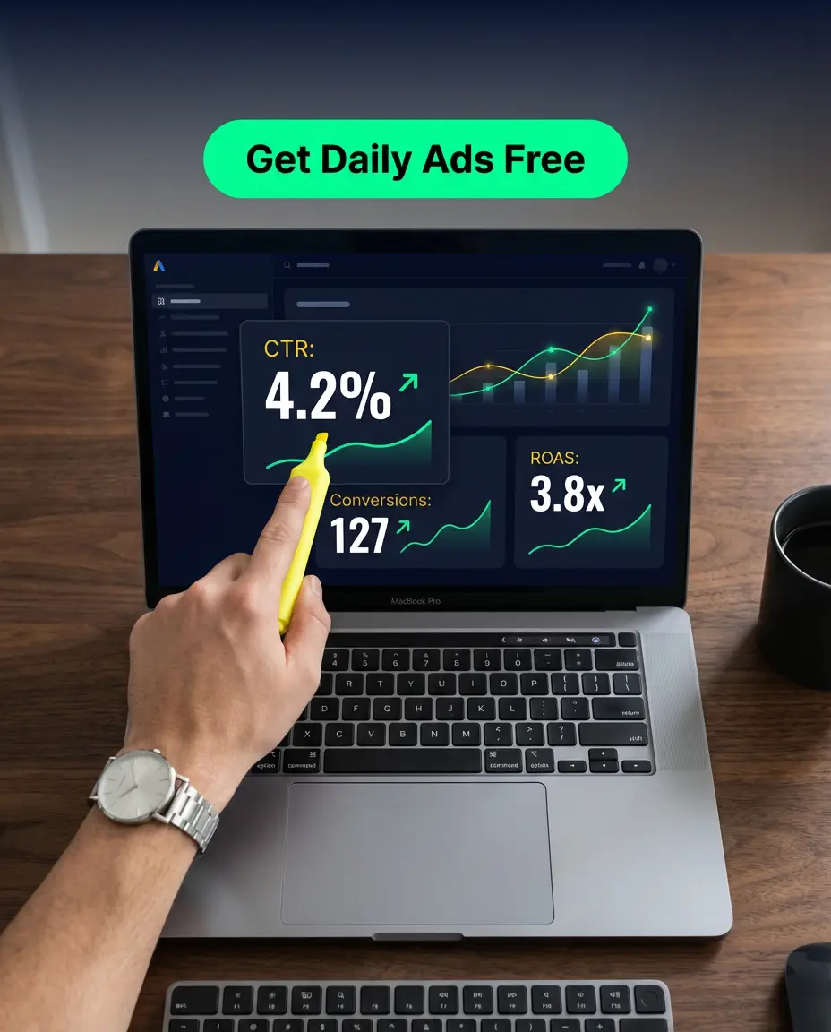 The Boring Marketer Screenshare ad — This is inside the dashboard you get free access to.