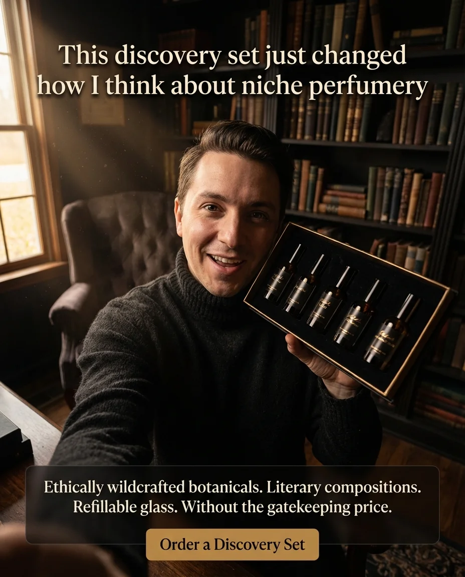 Noir Botanica UGC ad — This discovery set just changed how I think about niche perfumery