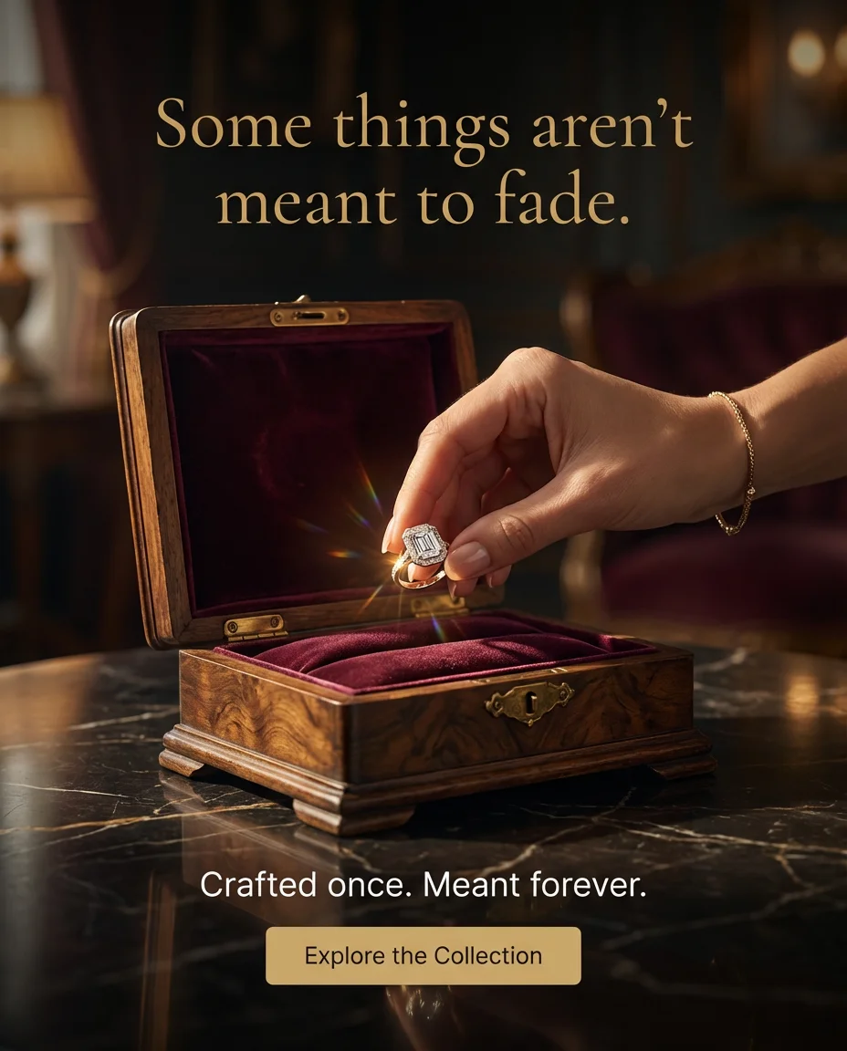 Aurelia Grace Metaphor ad — Some things aren't meant to fade.