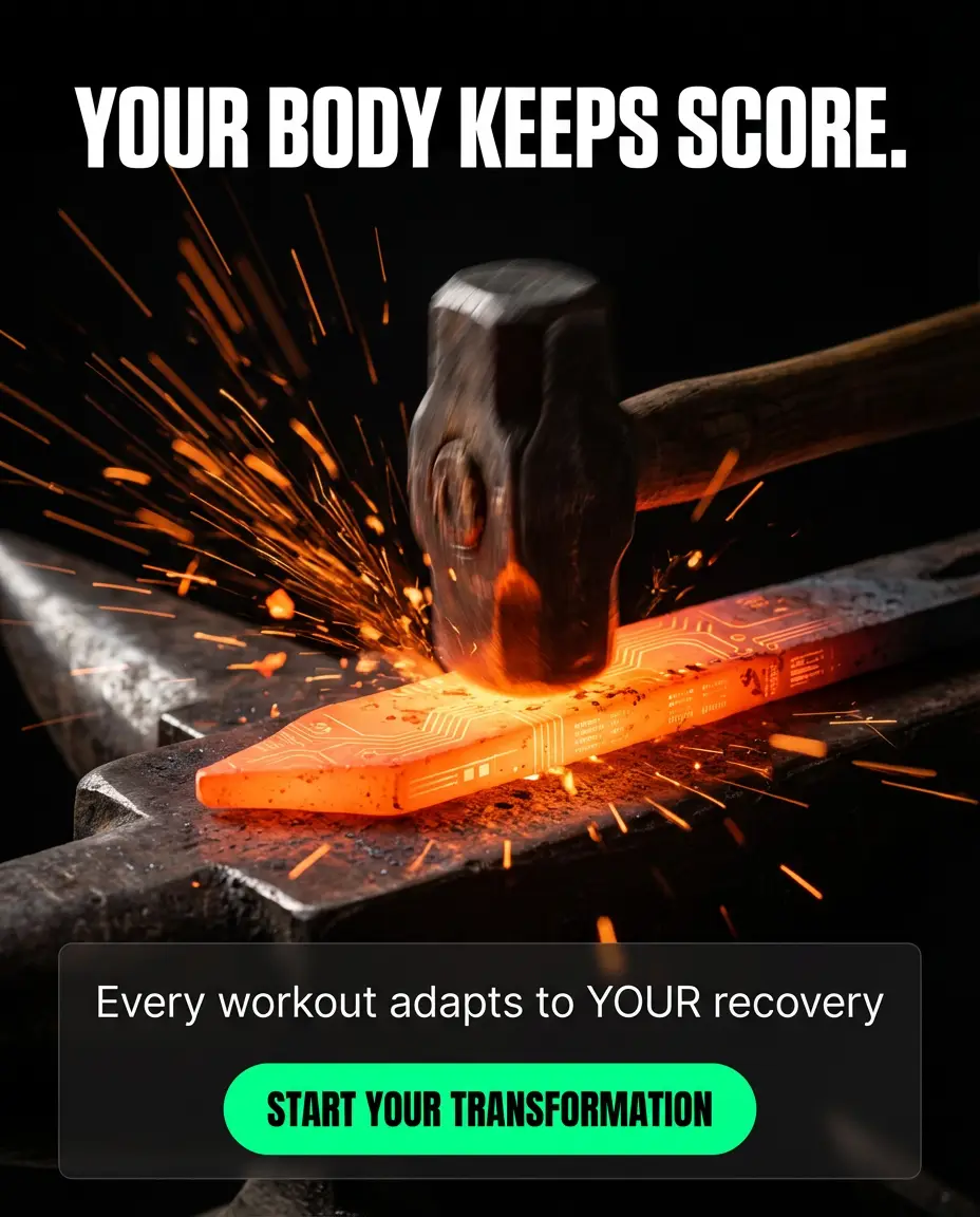 PEAK Performance Metaphor ad — Your body isn't guessing. Why is your program?